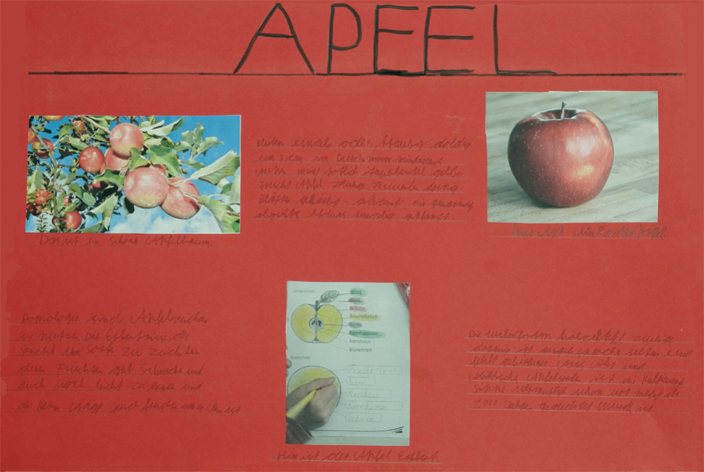 Apfel Collage